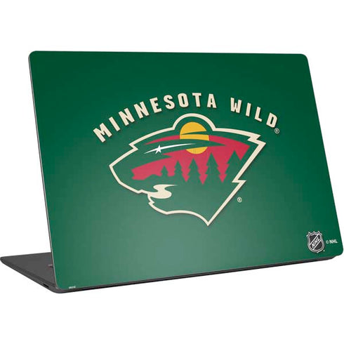 NHL Minnesota Wild Solid Background Surface Laptop 4 15in Skin