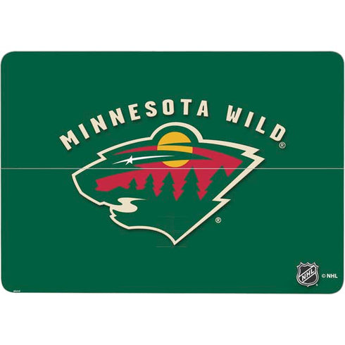 NHL Minnesota Wild Solid Background Surface Laptop Studio Skin