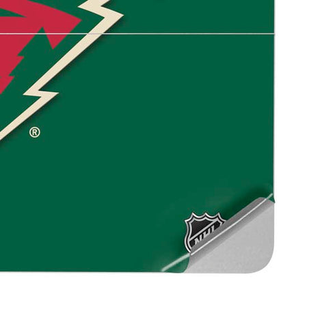 NHL Minnesota Wild Solid Background Surface Laptop Studio Skin