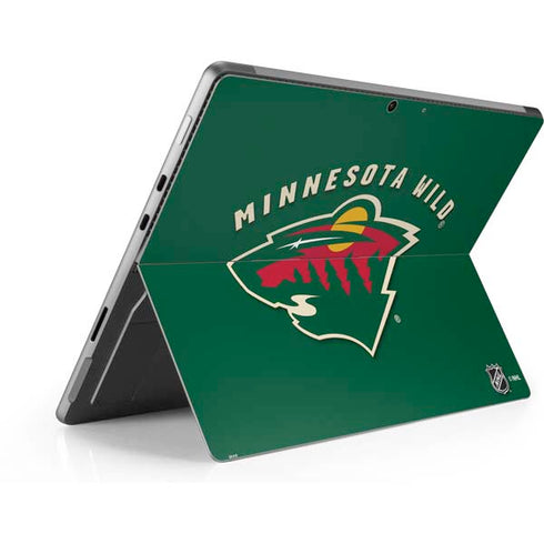 NHL Minnesota Wild Solid Background Surface Pro 8 Skin