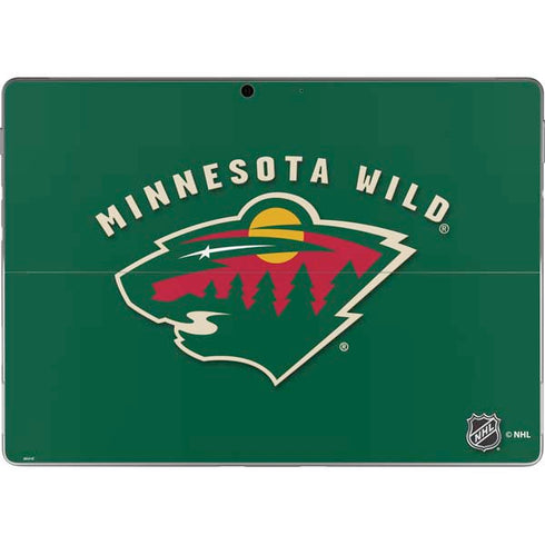 NHL Minnesota Wild Solid Background Surface Pro 9 Skin