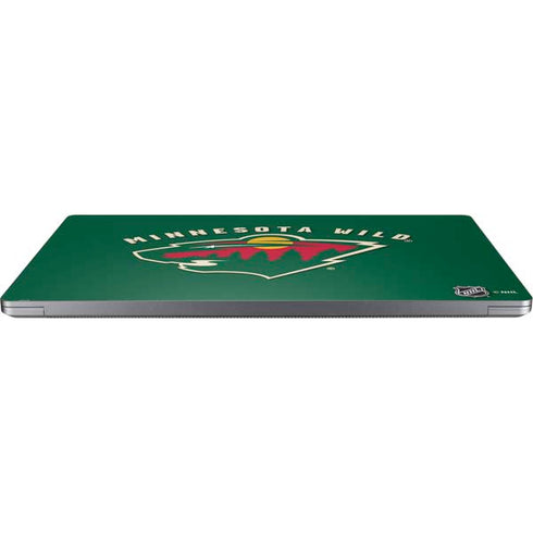NHL Minnesota Wild Solid Background Universal Laptop 13in (10.6 x 7.6in) Skin