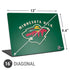 NHL Minnesota Wild Solid Background Universal Laptop 16in (13 x 9.4in) Skin