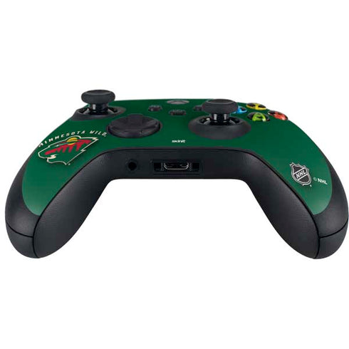 NHL Minnesota Wild Solid Background Xbox Series X Controller Skin