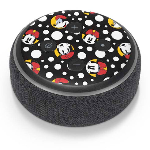 Disney Minnie Mouse Bubbles Face Pattern Amazon Echo Dot Skin
