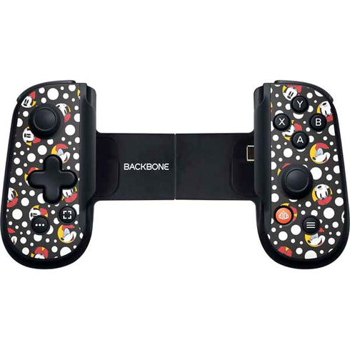 Disney Minnie Mouse Bubbles Face Pattern Backbone One for iPhone Game Controller Skin