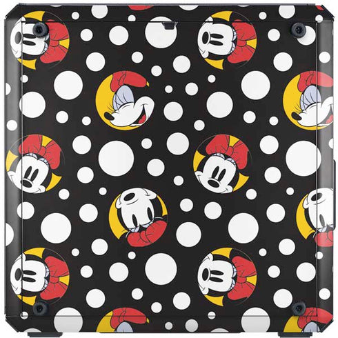 Disney Minnie Mouse Bubbles Face Pattern Cooler Master MasterBox Q300L Mini Tower Skin