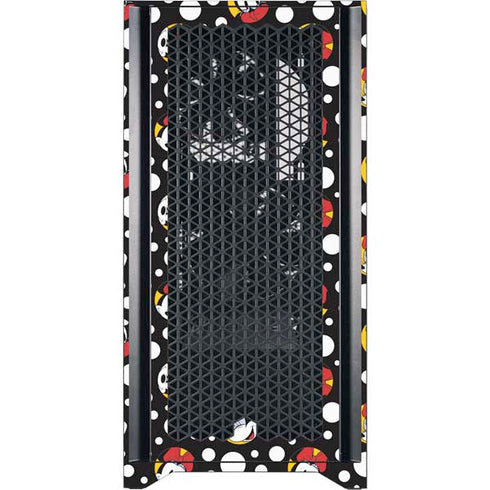 Disney Minnie Mouse Bubbles Face Pattern Corsair 4000D Tempered Glass Mid-Tower ATX Case Skin