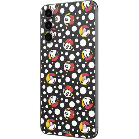 Disney Minnie Mouse Bubbles Face Pattern Galaxy A14 5G Skin