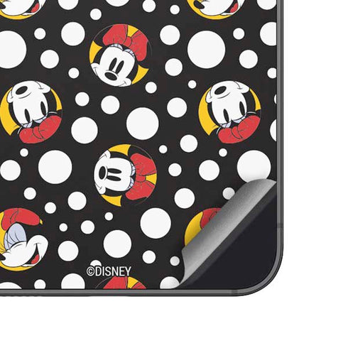 Disney Minnie Mouse Bubbles Face Pattern Galaxy A14 5G Skin