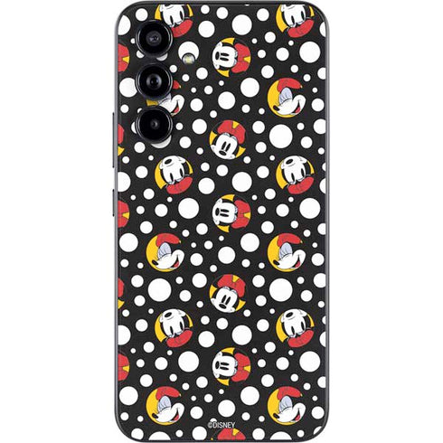 Disney Minnie Mouse Bubbles Face Pattern Galaxy A54 5G Skin
