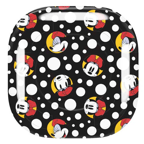 Disney Minnie Mouse Bubbles Face Pattern Galaxy Buds Pro Skin