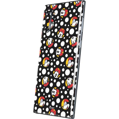 Disney Minnie Mouse Bubbles Face Pattern Galaxy Note 10 Plus Skin
