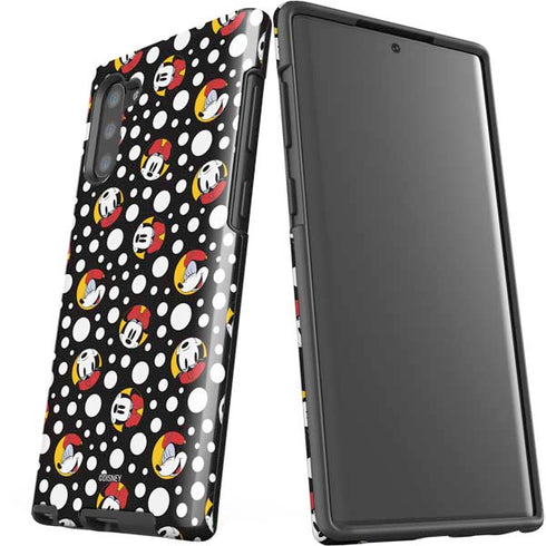 Disney Minnie Mouse Bubbles Face Pattern Galaxy Note 10 Pro Case