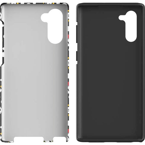 Disney Minnie Mouse Bubbles Face Pattern Galaxy Note 10 Pro Case