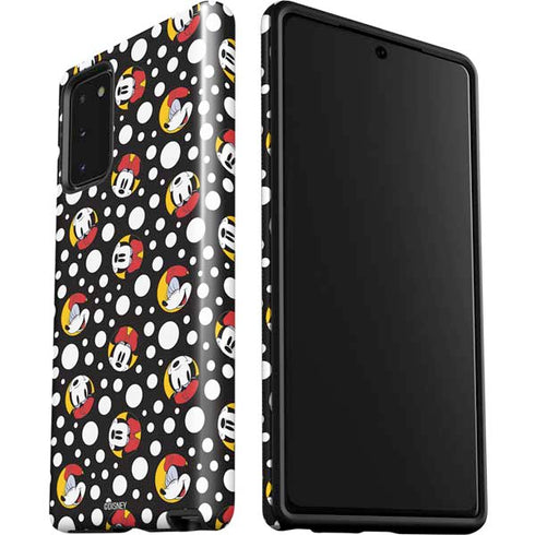 Disney Minnie Mouse Bubbles Face Pattern Galaxy Note20 5G Pro Case