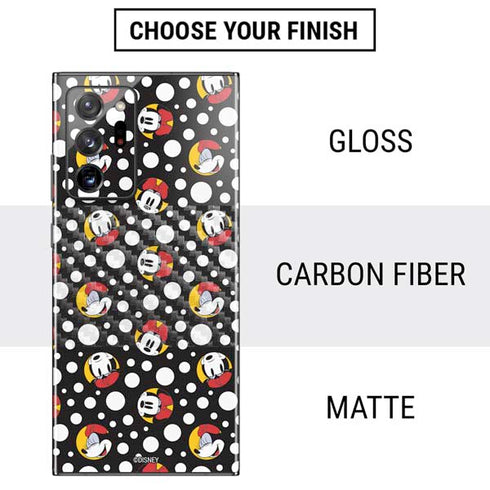Disney Minnie Mouse Bubbles Face Pattern Galaxy Note20 Ultra 5G Skin