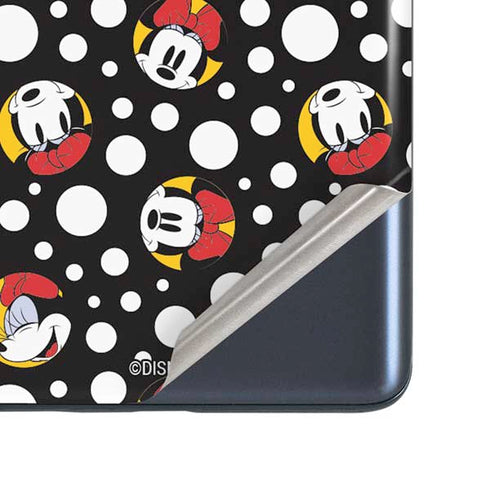 Disney Minnie Mouse Bubbles Face Pattern Galaxy S20 Fan Edition Skin