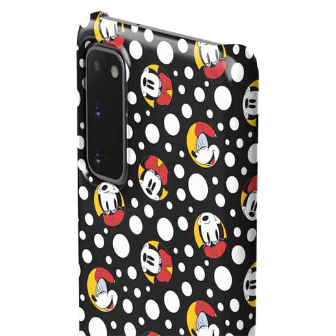 Disney Minnie Mouse Bubbles Face Pattern Galaxy S20 Lite Case