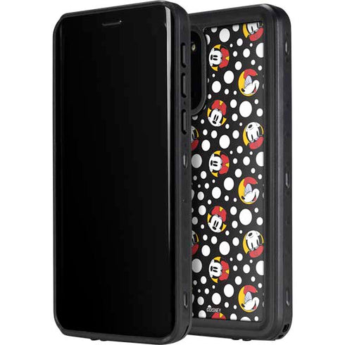 Disney Minnie Mouse Bubbles Face Pattern Galaxy S20 Plus Waterproof Case