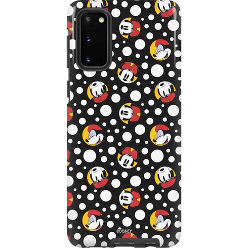 Disney Minnie Mouse Bubbles Face Pattern Galaxy S20 Pro Case