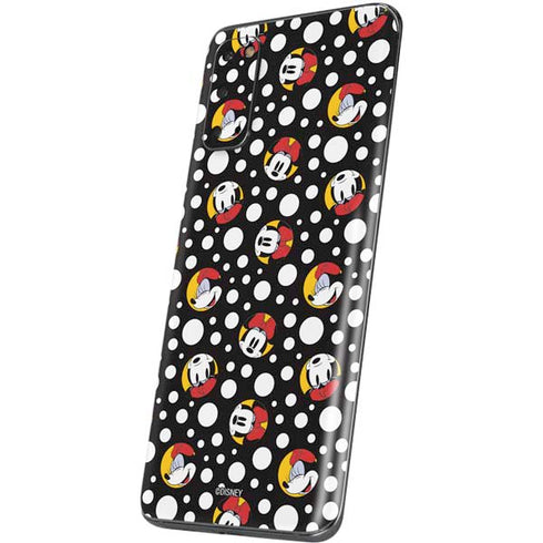 Disney Minnie Mouse Bubbles Face Pattern Galaxy S20 Skin