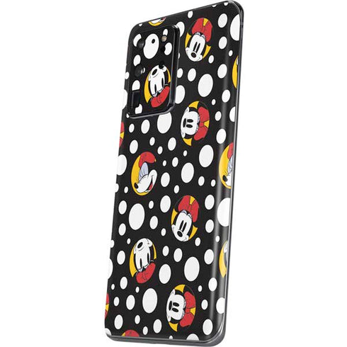 Disney Minnie Mouse Bubbles Face Pattern Galaxy S20 Ultra 5G Skin