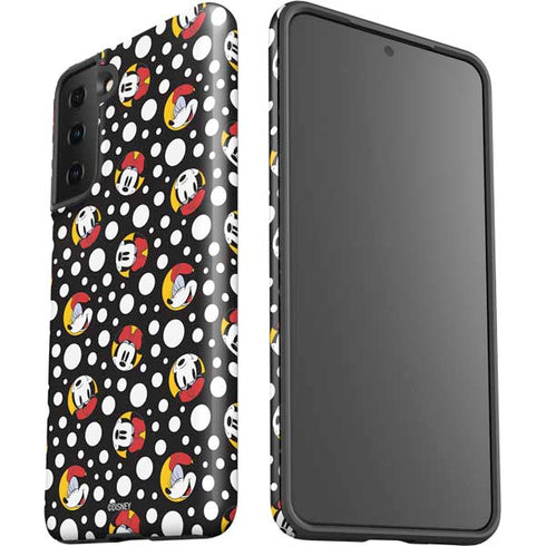 Disney Minnie Mouse Bubbles Face Pattern Galaxy S21 FE Pro Case