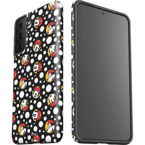 Disney Minnie Mouse Bubbles Face Pattern Galaxy S21 Plus 5G Pro Case