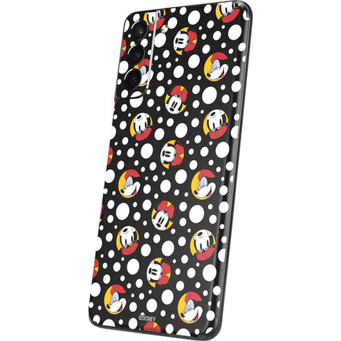 Disney Minnie Mouse Bubbles Face Pattern Galaxy S21 Plus 5G Skin