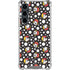 Disney Minnie Mouse Bubbles Face Pattern Galaxy S23 FE Clear Case
