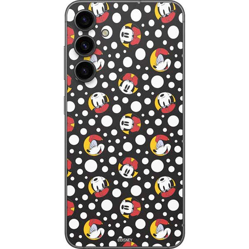 Disney Minnie Mouse Bubbles Face Pattern Galaxy S23 FE Skin