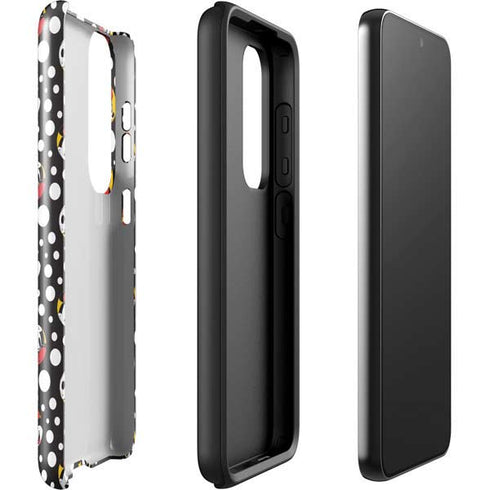 Disney Minnie Mouse Bubbles Face Pattern Galaxy S23 Plus Pro Case