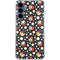 Disney Minnie Mouse Bubbles Face Pattern Galaxy S24 Clear Case