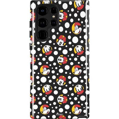 Disney Minnie Mouse Bubbles Face Pattern Galaxy S24 Ultra Impact Case