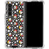Disney Minnie Mouse Bubbles Face Pattern Galaxy Z Fold4 5G Clear Case