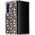 Disney Minnie Mouse Bubbles Face Pattern Galaxy Z Fold5 5G Clear Case