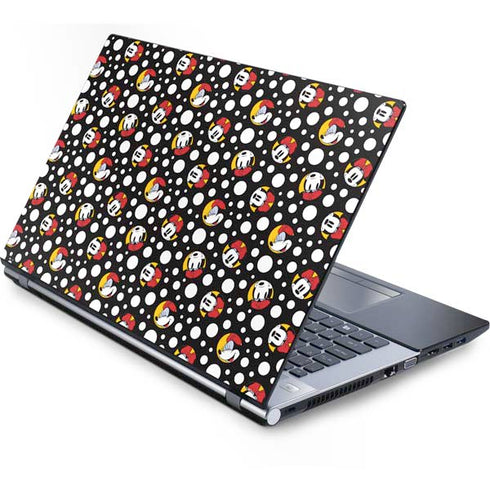 Disney Minnie Mouse Bubbles Face Pattern Generic Laptop Skin