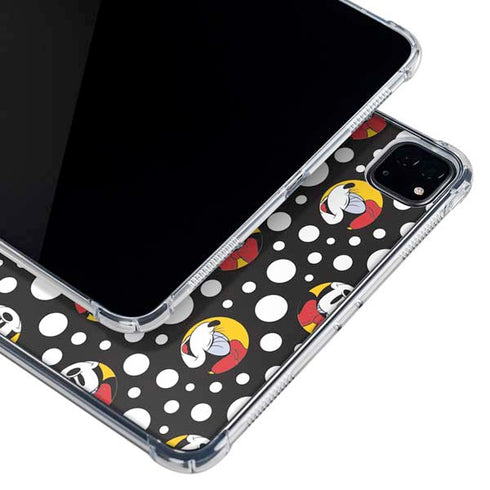 Disney Minnie Mouse Bubbles Face Pattern iPad Pro 12.9in (2020) Clear Case