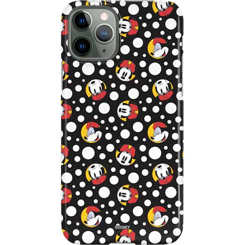 Disney Minnie Mouse Bubbles Face Pattern iPhone 11 Pro Lite Case