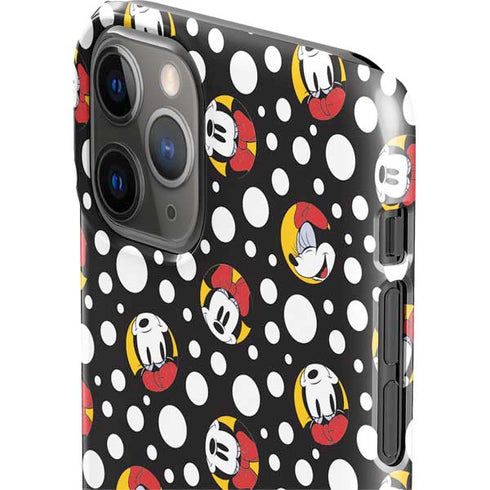 Disney Minnie Mouse Bubbles Face Pattern iPhone 11 Pro Lite Case