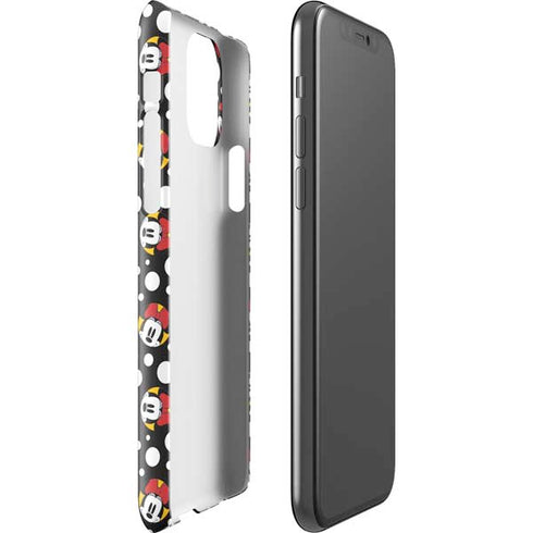 Disney Minnie Mouse Bubbles Face Pattern iPhone 11 Pro Lite Case