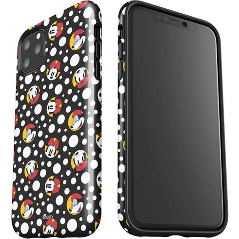 Disney Minnie Mouse Bubbles Face Pattern iPhone 11 Pro Max Impact Case