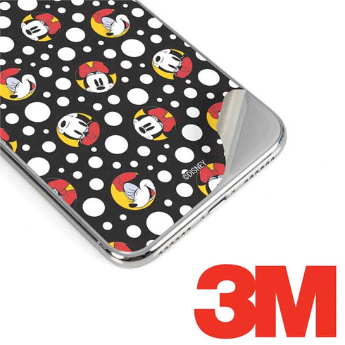 Disney Minnie Mouse Bubbles Face Pattern iPhone 11 Pro Skin