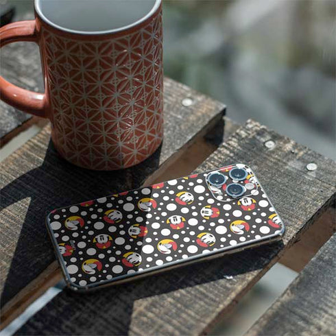 Disney Minnie Mouse Bubbles Face Pattern iPhone 11 Pro Skin