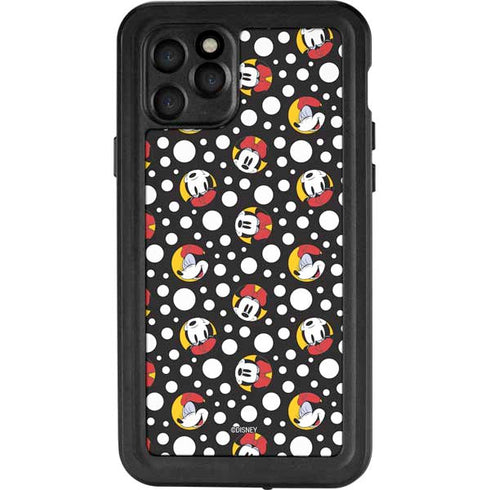 Disney Minnie Mouse Bubbles Face Pattern iPhone 11 Pro Waterproof Case
