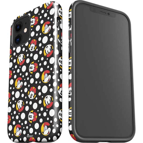 Disney Minnie Mouse Bubbles Face Pattern iPhone 12 Mini Impact Case