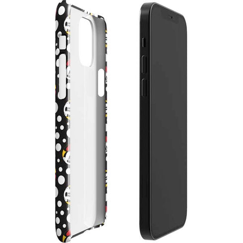 Disney Minnie Mouse Bubbles Face Pattern iPhone 12 Mini Lite Case