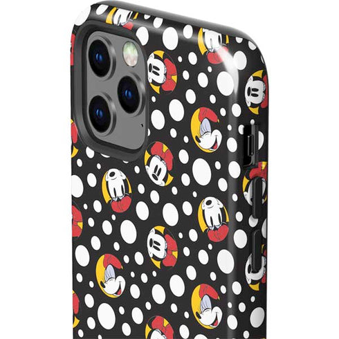 Disney Minnie Mouse Bubbles Face Pattern iPhone 12 Pro Max Impact Case