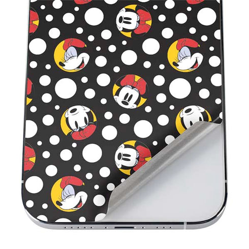 Disney Minnie Mouse Bubbles Face Pattern iPhone 12 Pro Max Skin